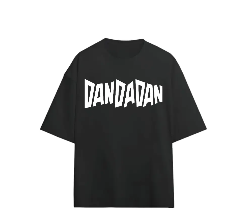 Dandadan Black 240gsm Oversized t-shirt 