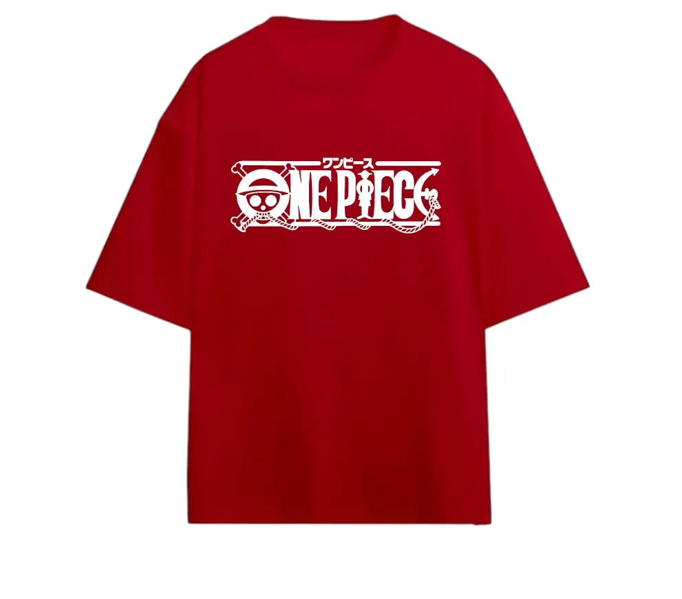 One Piece Red 240 Oversized t-shirt