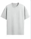 White 240gsm plain oversized t-shirt 