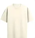 Off White 240gsm plain Oversized t-shirt 
