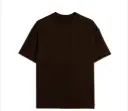 Brown 240gsm plain Oversized t-shirt 