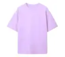 Lavender 240gsm plain Oversized t-shirt 