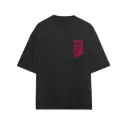 Chase Gains Never Stop Black 240gsm Oversized t-shirt 