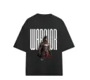 Warrior Black240gsm Oversized t-shirt 